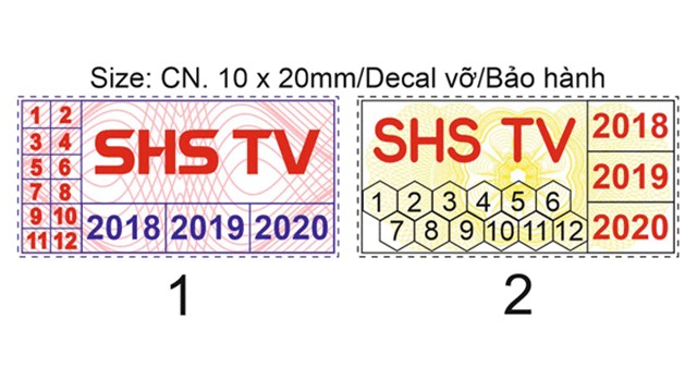 Tem bảo hành 03