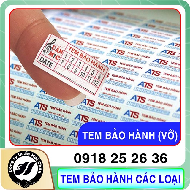 Tem Bảo Hành Các Loại