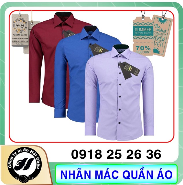 Nhãn Mác Quần Áo Các Loại