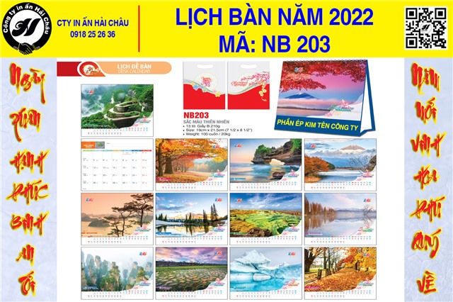 Lịch Bàn NB-203