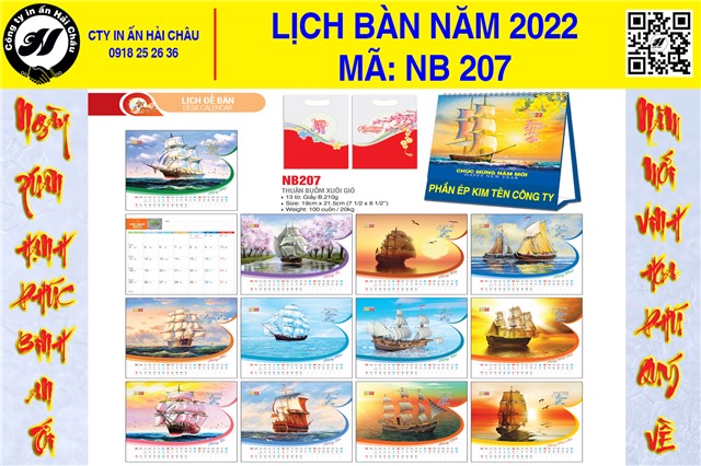 Lịch Bàn NB-207