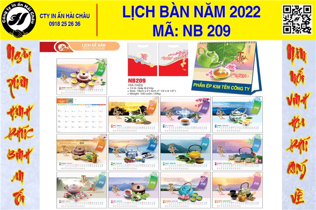 Lịch Bàn NB-209