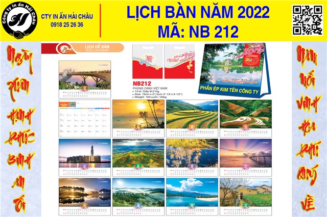 Lịch Bàn NB-212