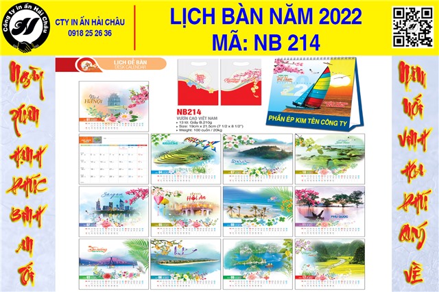 Lịch Bàn NB-214