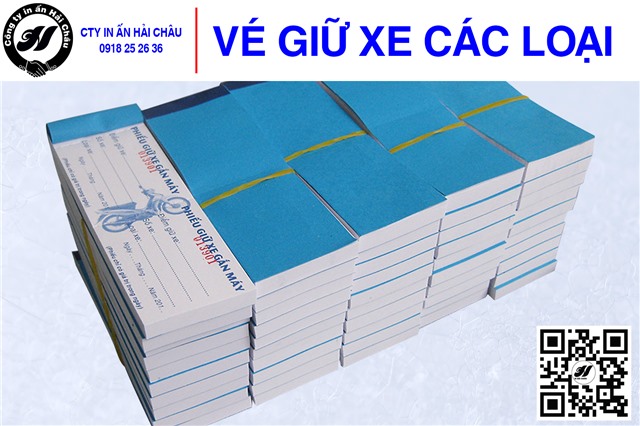 Vé giữ xe - 06