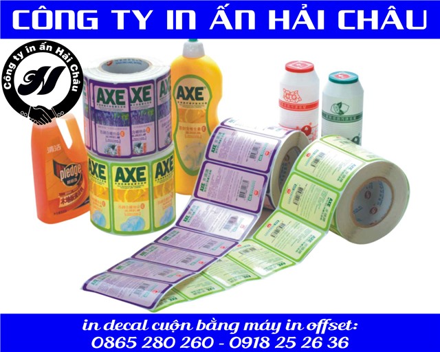 Nhãn decal in cuộn - 3