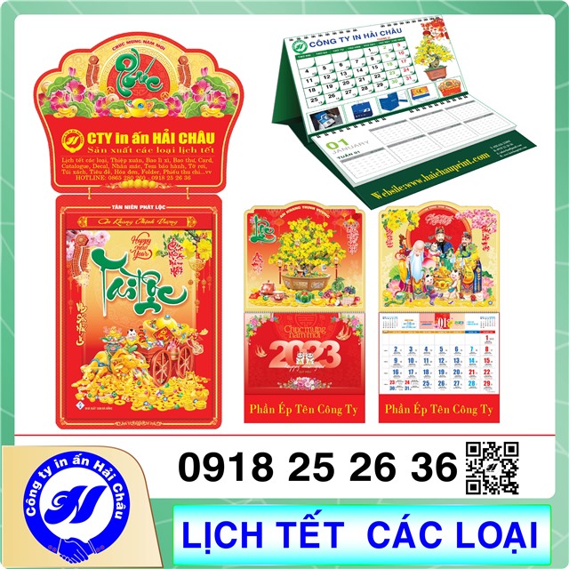 Lịch Tết Các Loại